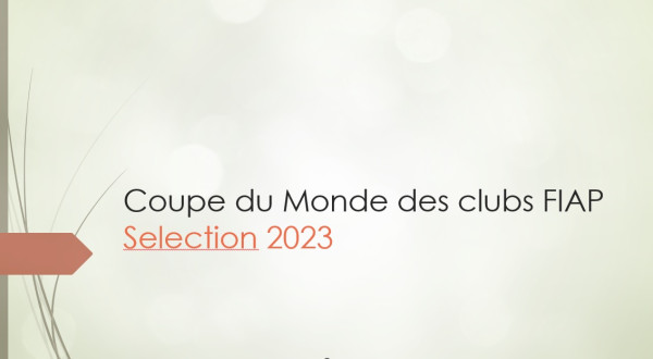 Selection Coupe du Monde FIAP des Clubs 2023