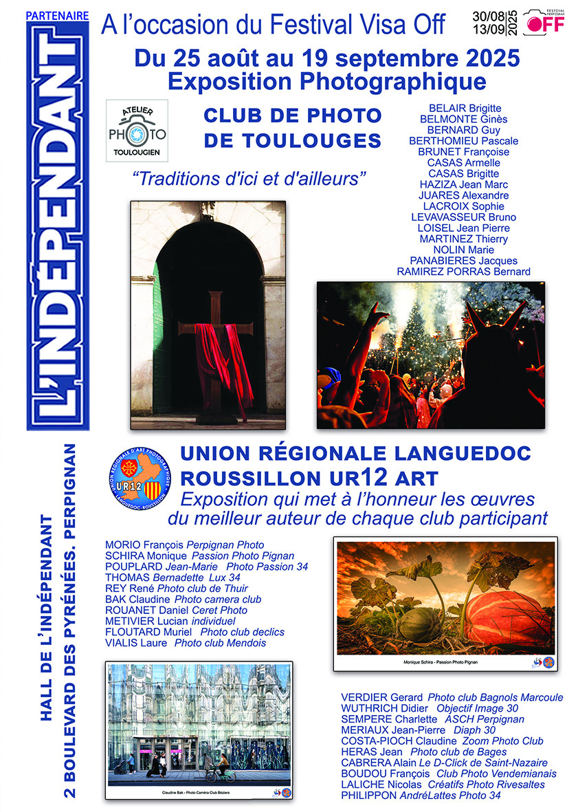 Festival Visa Off -  Atelier Photo Toulougien
