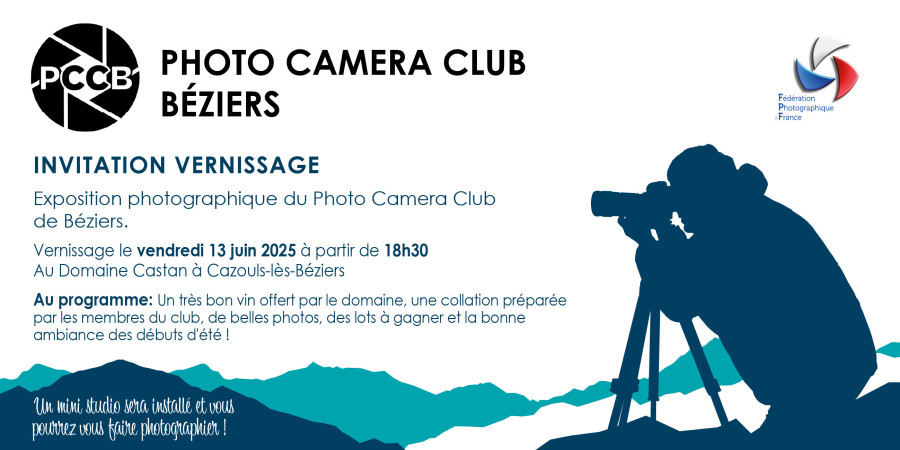 Exposition sur le thème du Noir et Blanc de Photo Caméra Club de Béziers